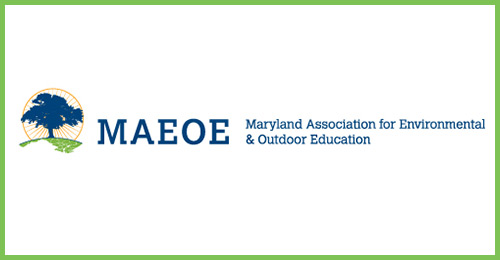 Logo, MAEOE Maryland Association for Environmental and Outdoor Education.
