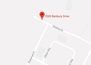 Map image: Hanover Hills Elementary School location