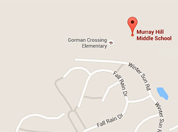 Map image: Murray Hill Middle School location