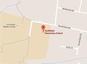 Map image: Northfield Elementary School location
