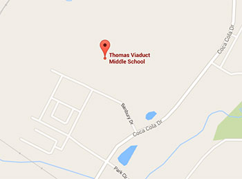 Map image: Thomas Viaduct Middle School location