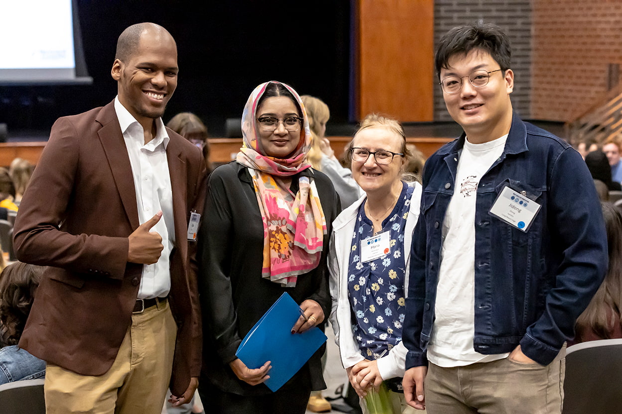 A team of newly joined HCPSS teachers at their New Educator Orientation.